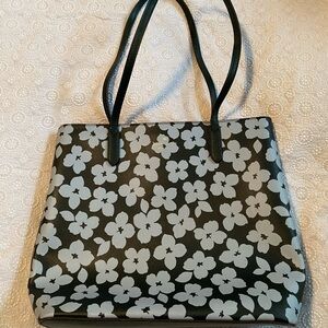 Kate Spade Blue Floral Tote Bag